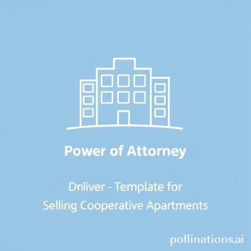 Ladda ner mall för fullmakt att sälja bostadsrätt