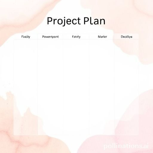 Ladda ner gratis projektplan mall för PowerPoint här